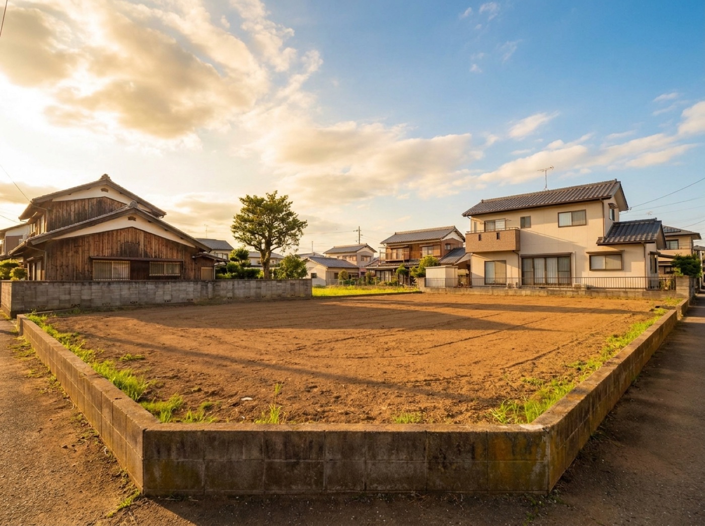住宅地の空き地
